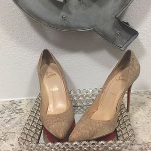 Christian Louboutin high heel shoes